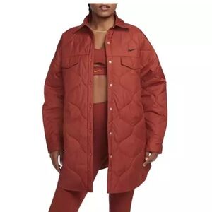 Women's Nike Quilted trench Jacket medium